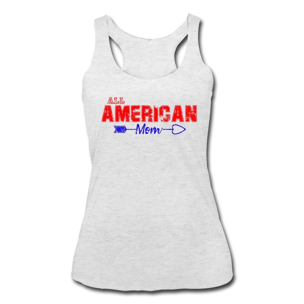 All American Mom Women's Athletic Tank Top