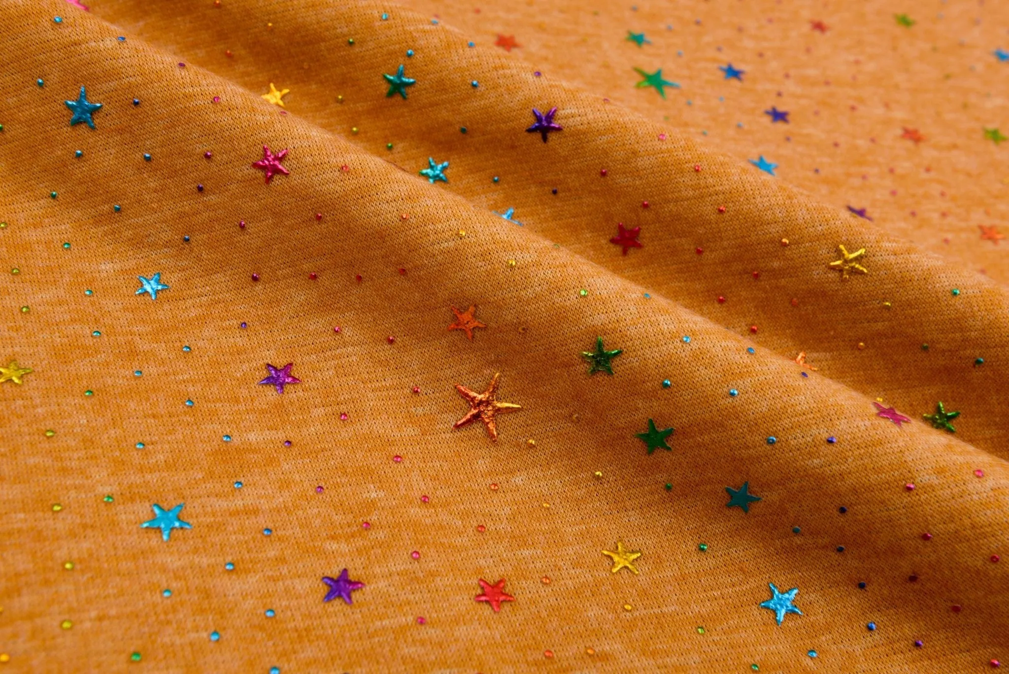 Alpine Fleece with Star Dew Drops Fabric- 18490