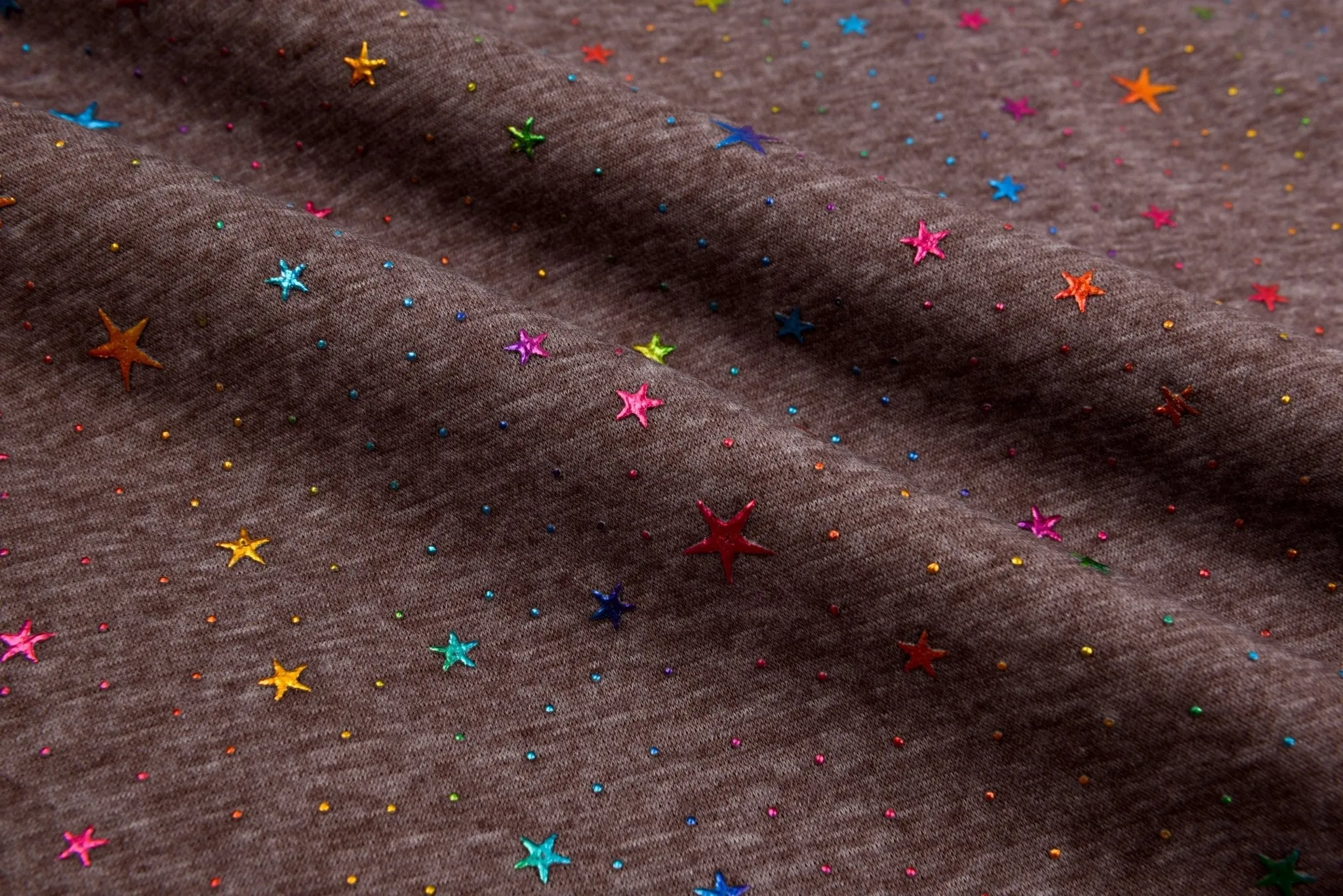 Alpine Fleece with Star Dew Drops Fabric- 18490