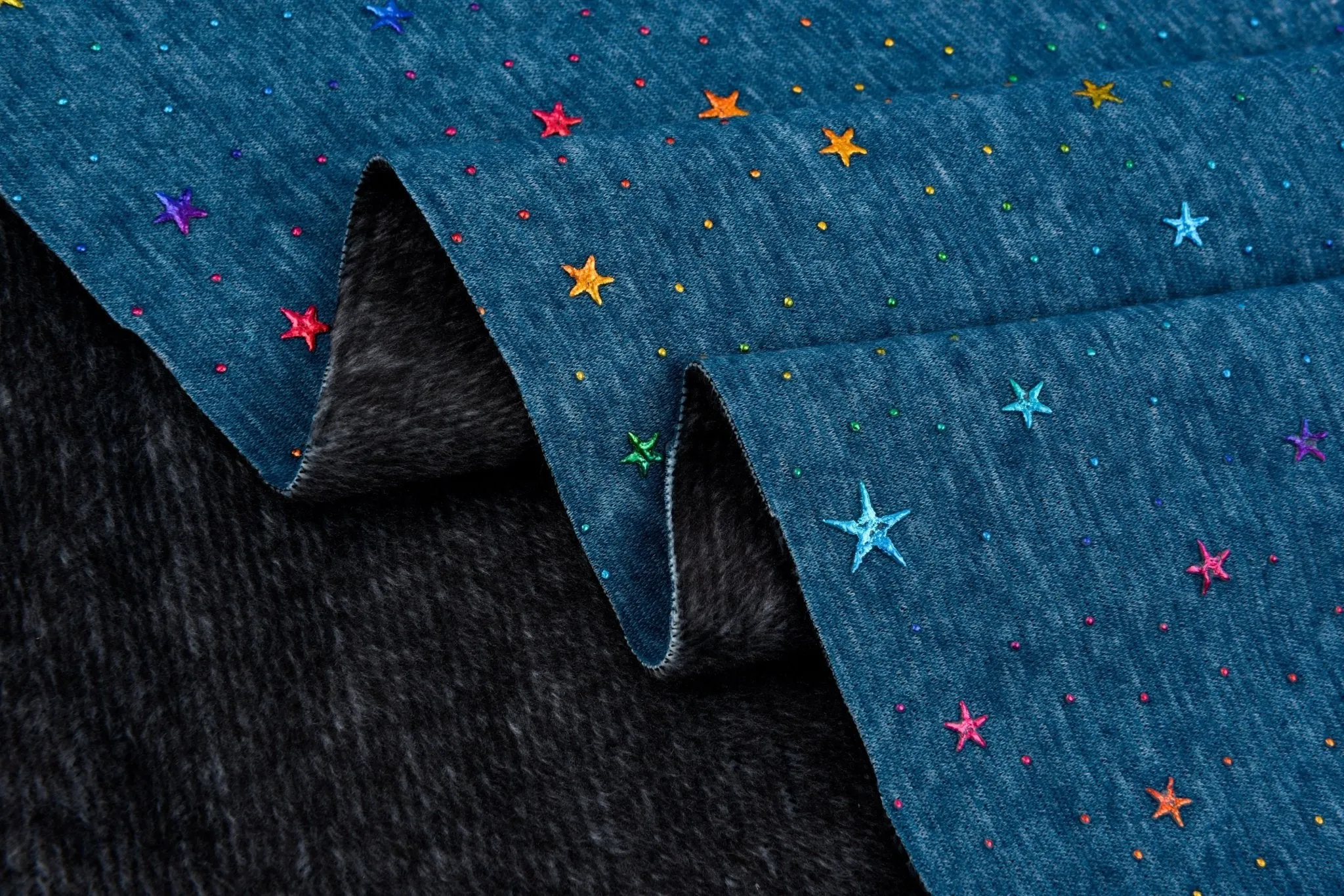 Alpine Fleece with Star Dew Drops Fabric- 18490