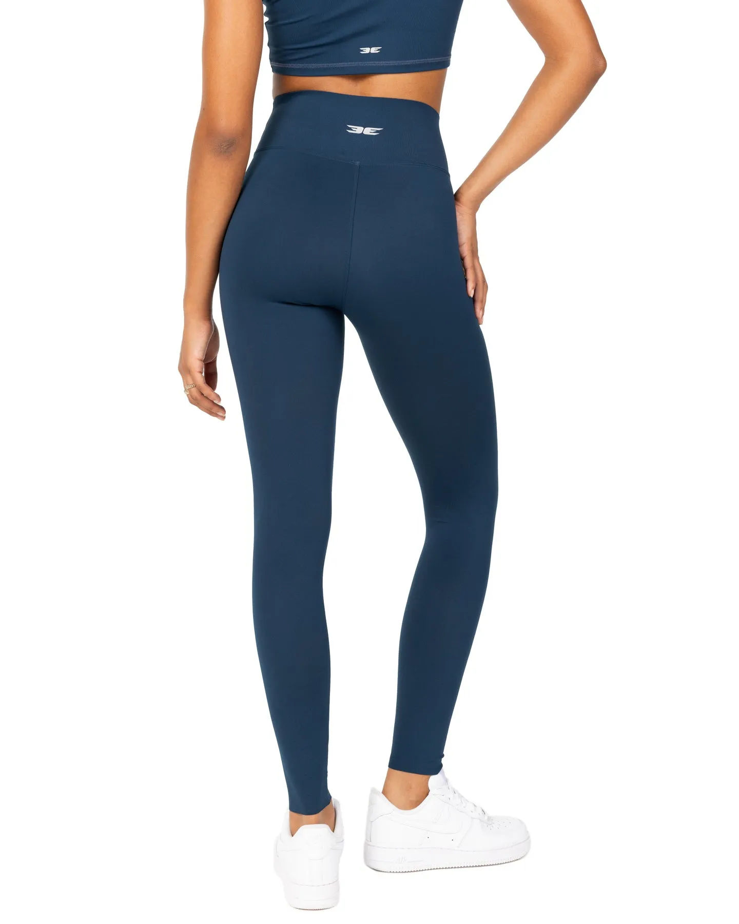 Aura Bonded Leggings - Navy