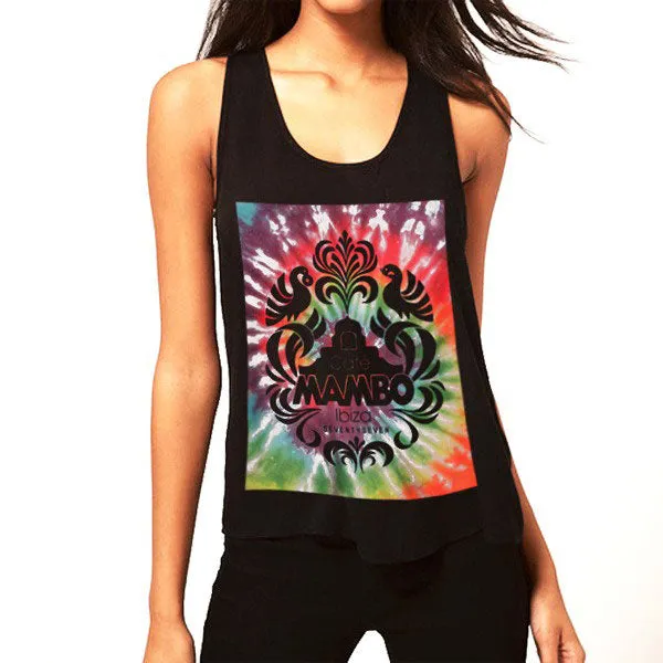 Cafe Mambo v 77 Tie Dye Sunset Women's Vest