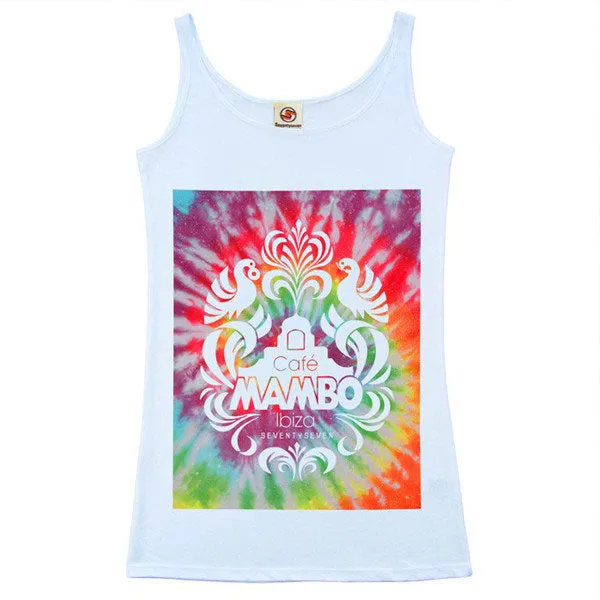 Cafe Mambo v 77 Tie Dye Sunset Women's Vest