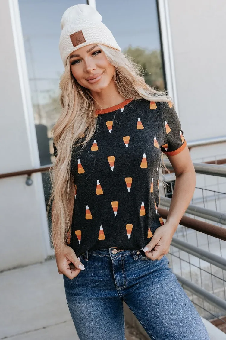 Candy Corn Cutie- Tee