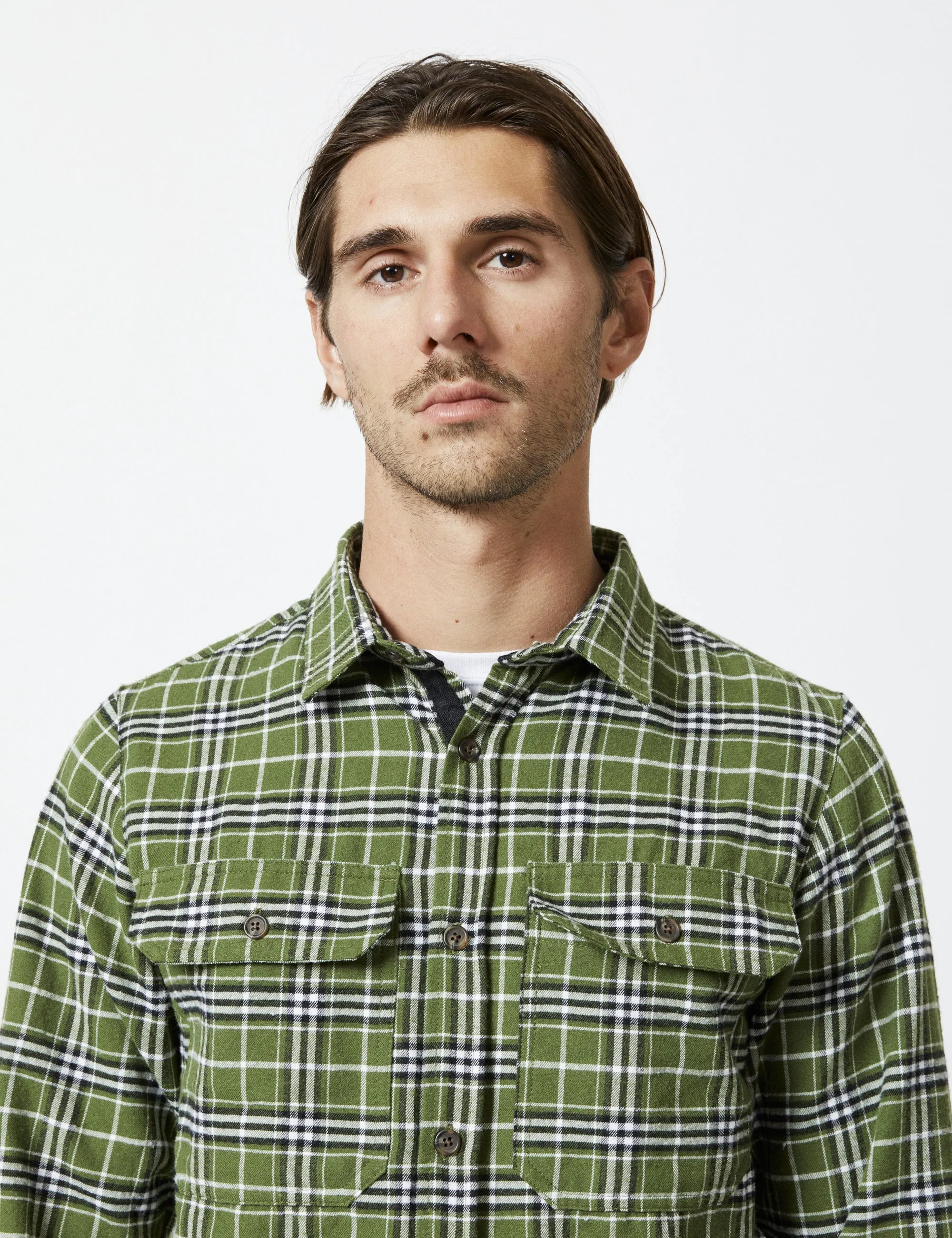 Classic Flannel - Olive