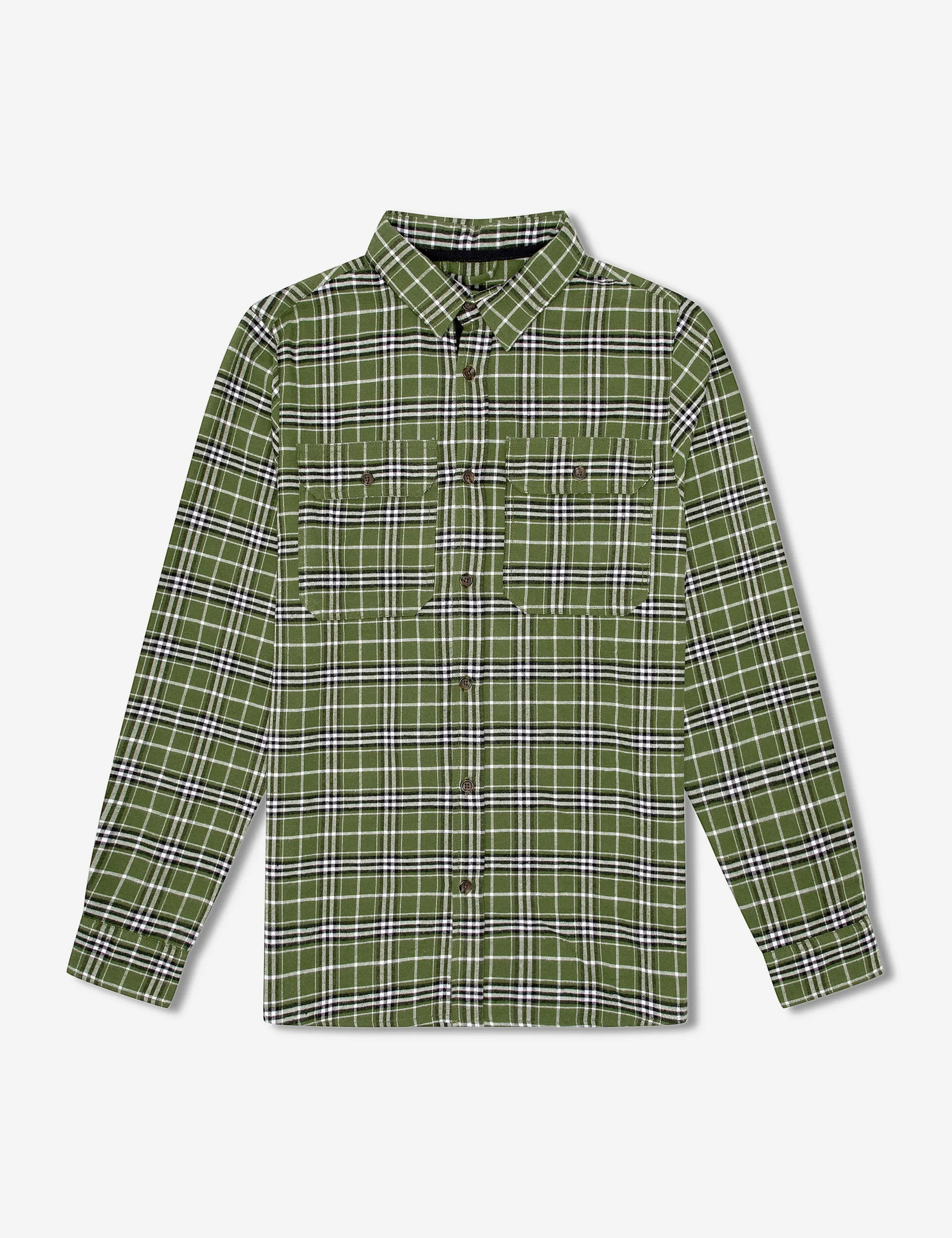 Classic Flannel - Olive