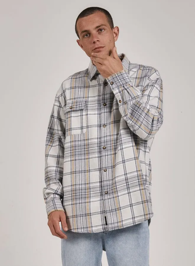 Coat Of Thrills Twill Flannel Shirt - Stargazer