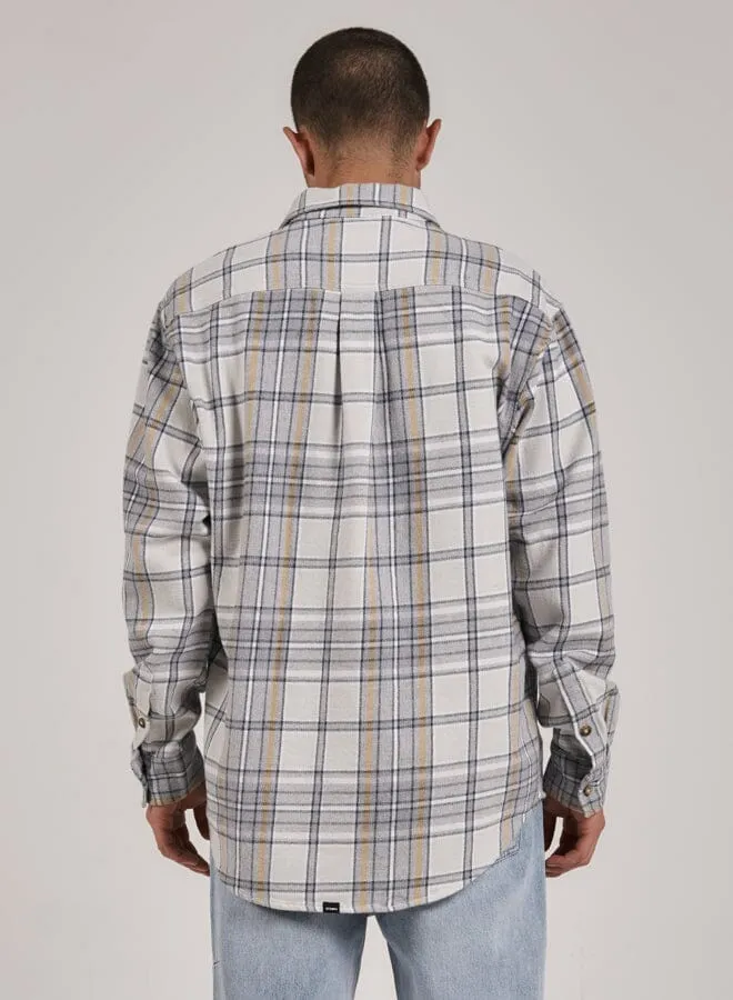 Coat Of Thrills Twill Flannel Shirt - Stargazer