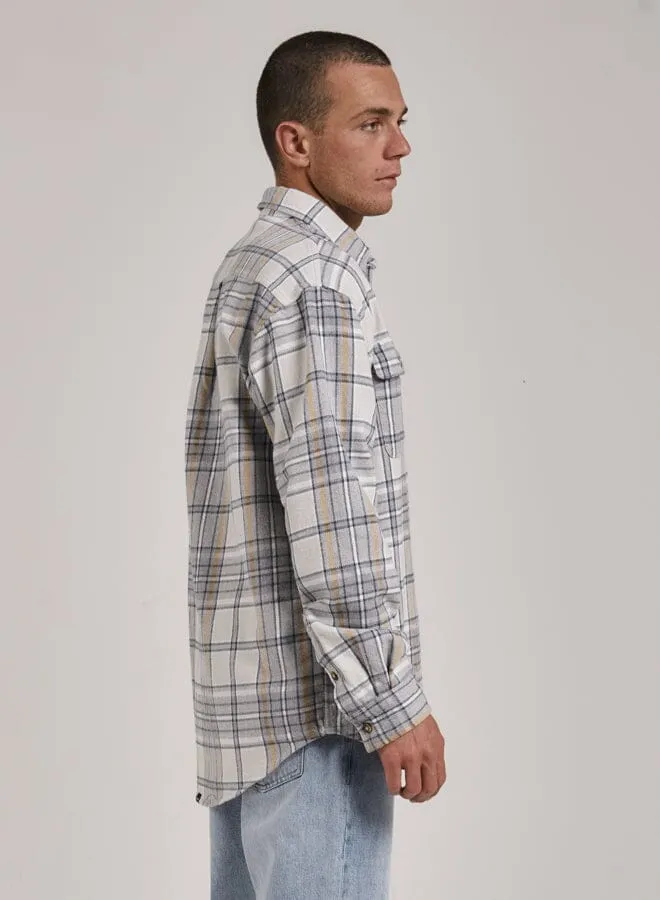 Coat Of Thrills Twill Flannel Shirt - Stargazer