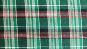 COTTON FLANNEL YARN DYED PLAID D# 4241 NON-STRETCHED WOVEN - SHIRTING FABRIC<br><h6>3-GREEN/RED<br>269-CFNL#4241</h6>