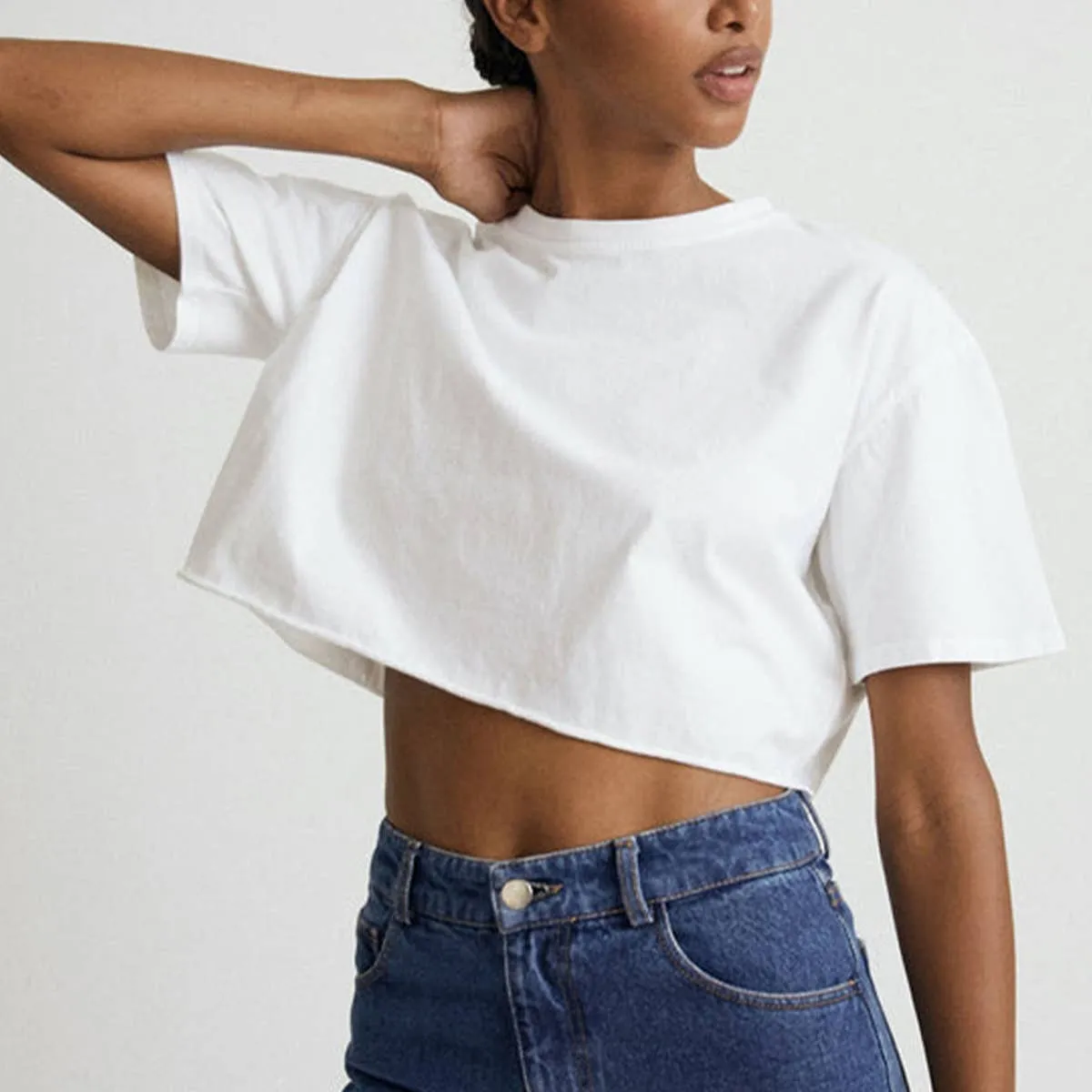 COTTON SOLID COLOR CROP TOP_CWTBLS0838