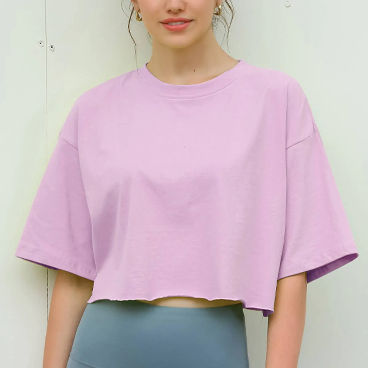 COTTON SOLID COLOR CROP TOP_CWTBLS0838