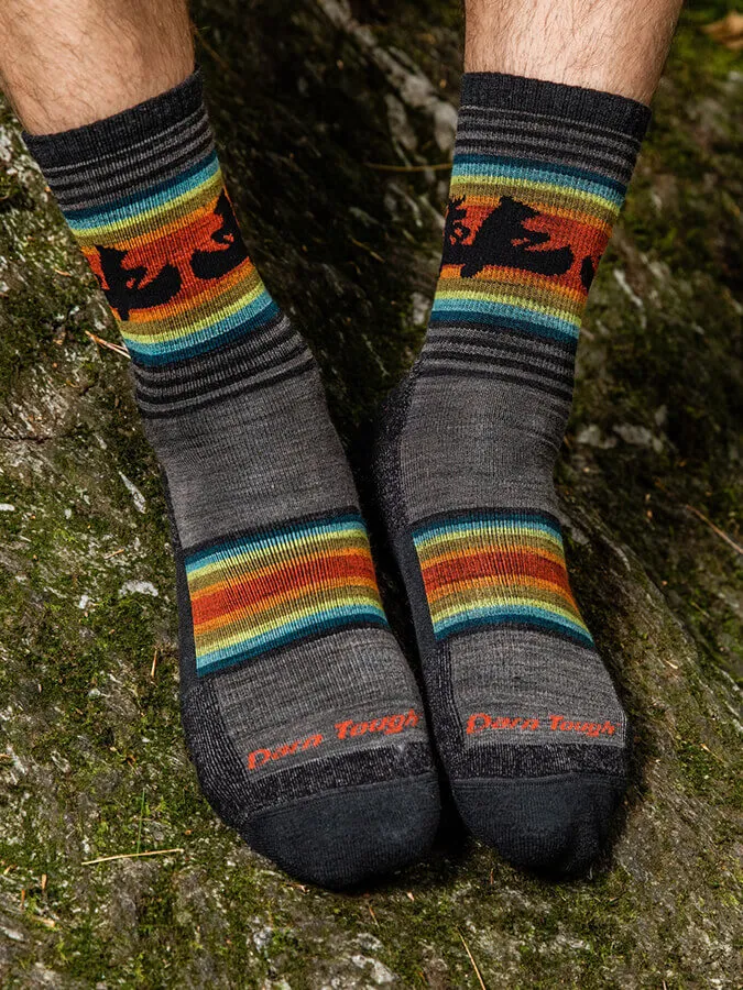 Darn Tough 5003 Willoughby Micro Crew Lightweight Hiking Men's Cushion Socks