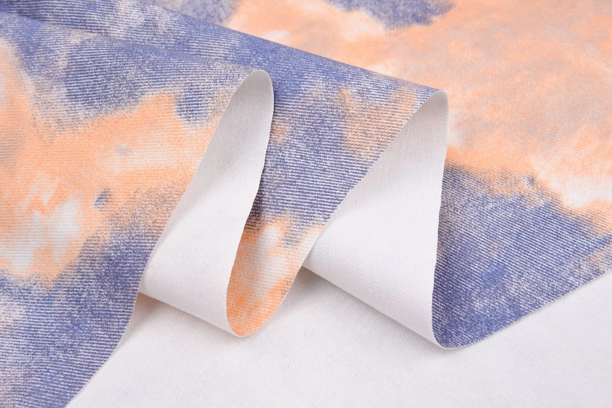 Denim Tie-dyed colored Fabric (9oz) 100% Cotton 60" Colored Denim Fabric, Tie-dyed Jeans Fabric , non stretchy Printed Denim