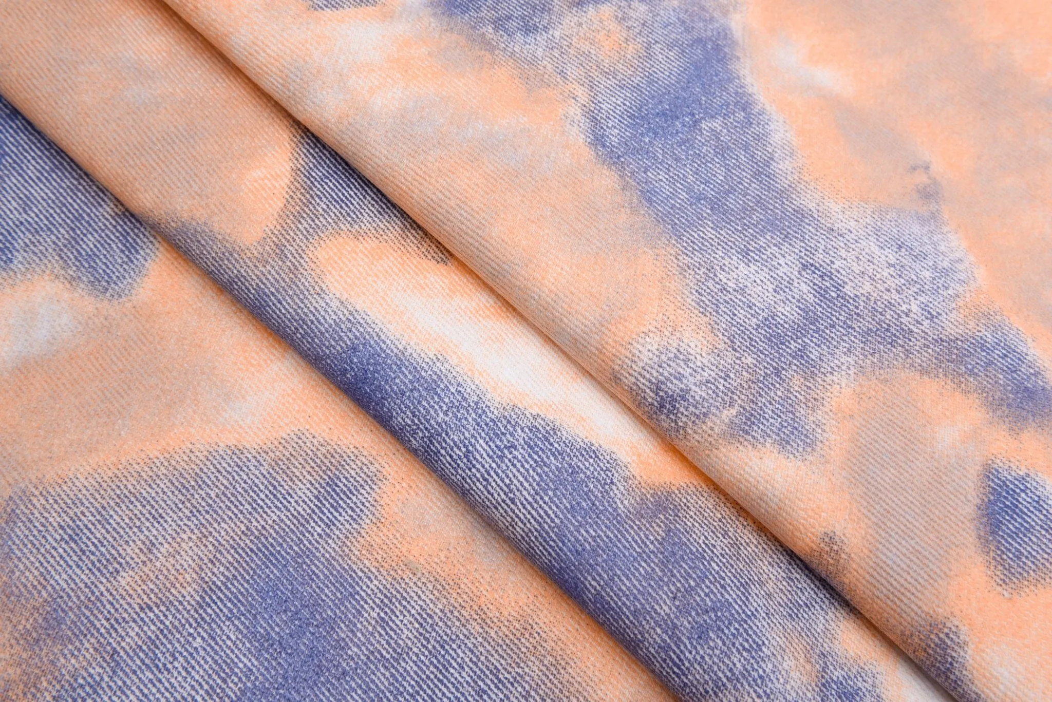 Denim Tie-dyed colored Fabric (9oz) 100% Cotton 60" Colored Denim Fabric, Tie-dyed Jeans Fabric , non stretchy Printed Denim