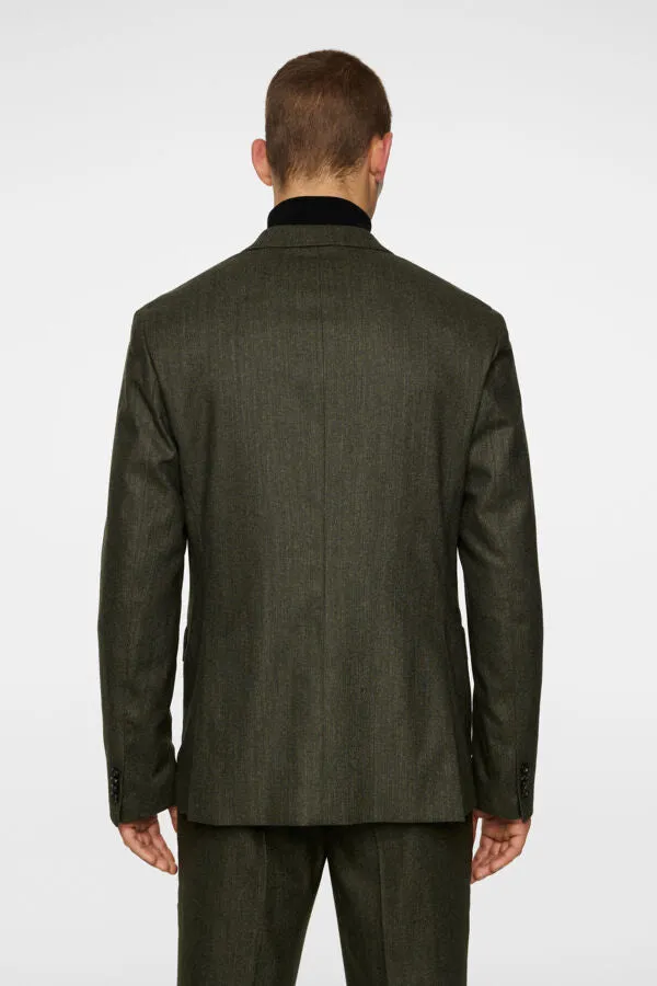 Elton Cashmere Flannel Blazer