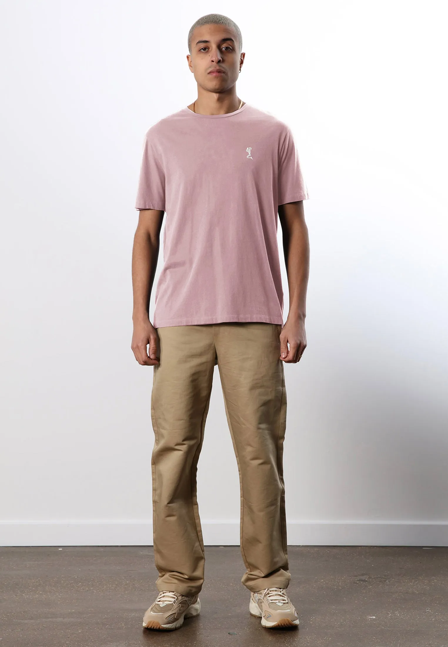 ESSENTIAL CORE PALE PINK T-SHIRT