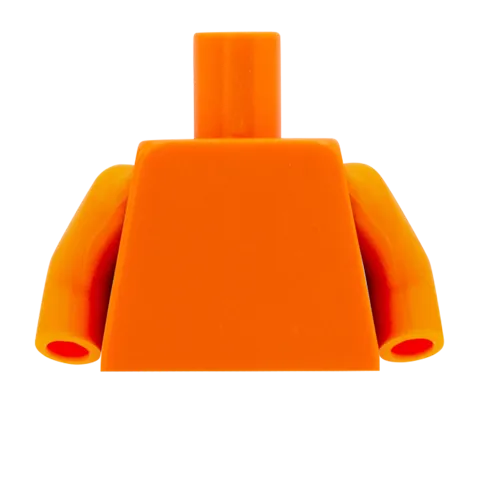 Flowery Top - Custom Design Minifigure Torso