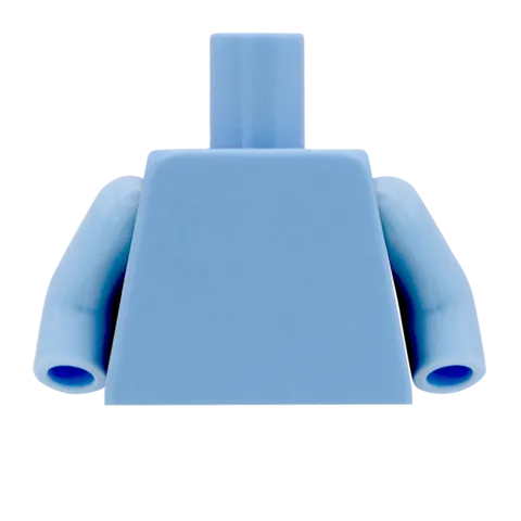 Flowery Top - Custom Design Minifigure Torso