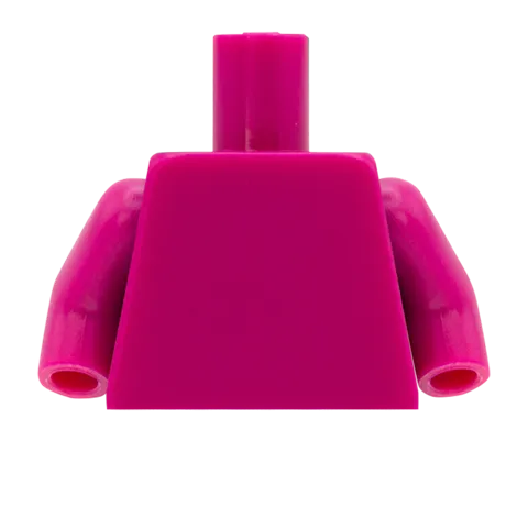 Flowery Top - Custom Design Minifigure Torso