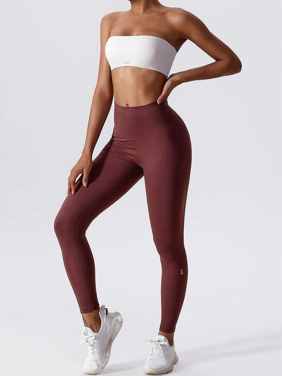 GFIT® V High Waist Sports Leggings Gym Pants