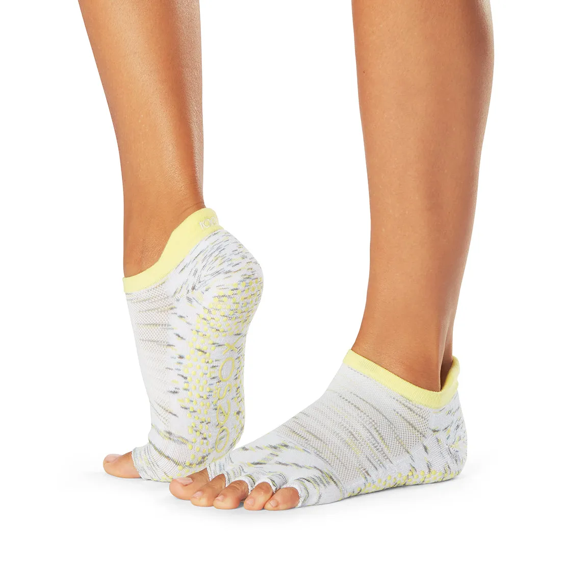 Half Toe Low Rise Tec Grip Socks