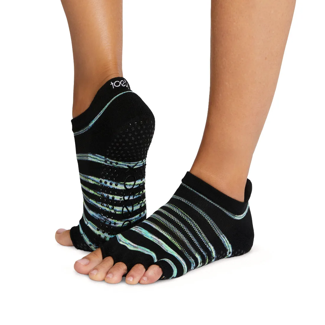 Half Toe Low Rise Tec Grip Socks