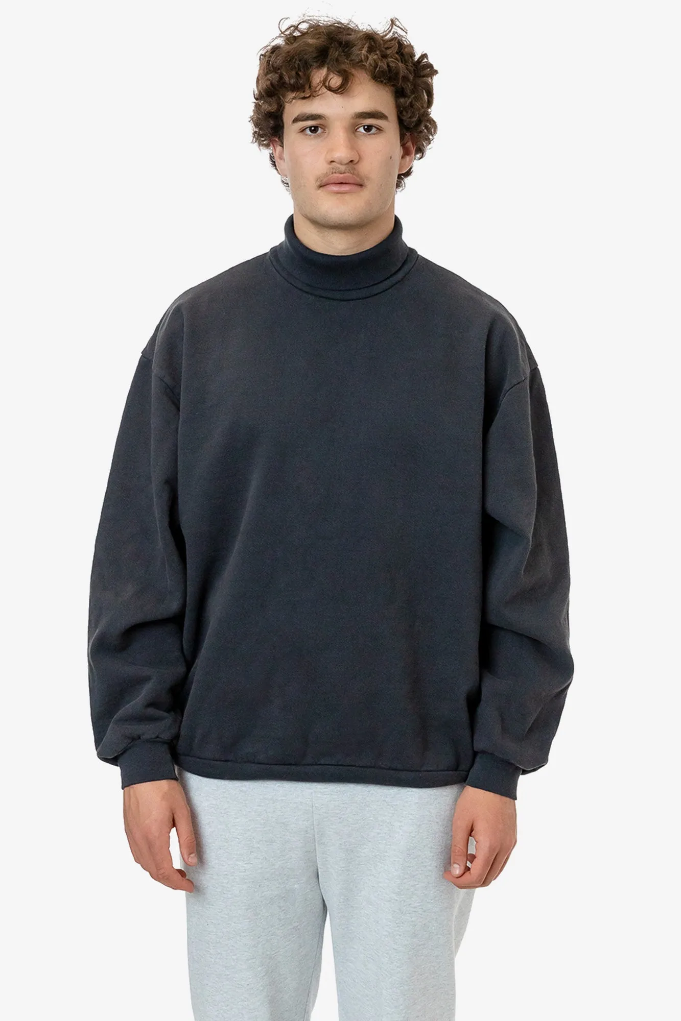 HF13 - Heavy Fleece Turtleneck (Garment Dye)