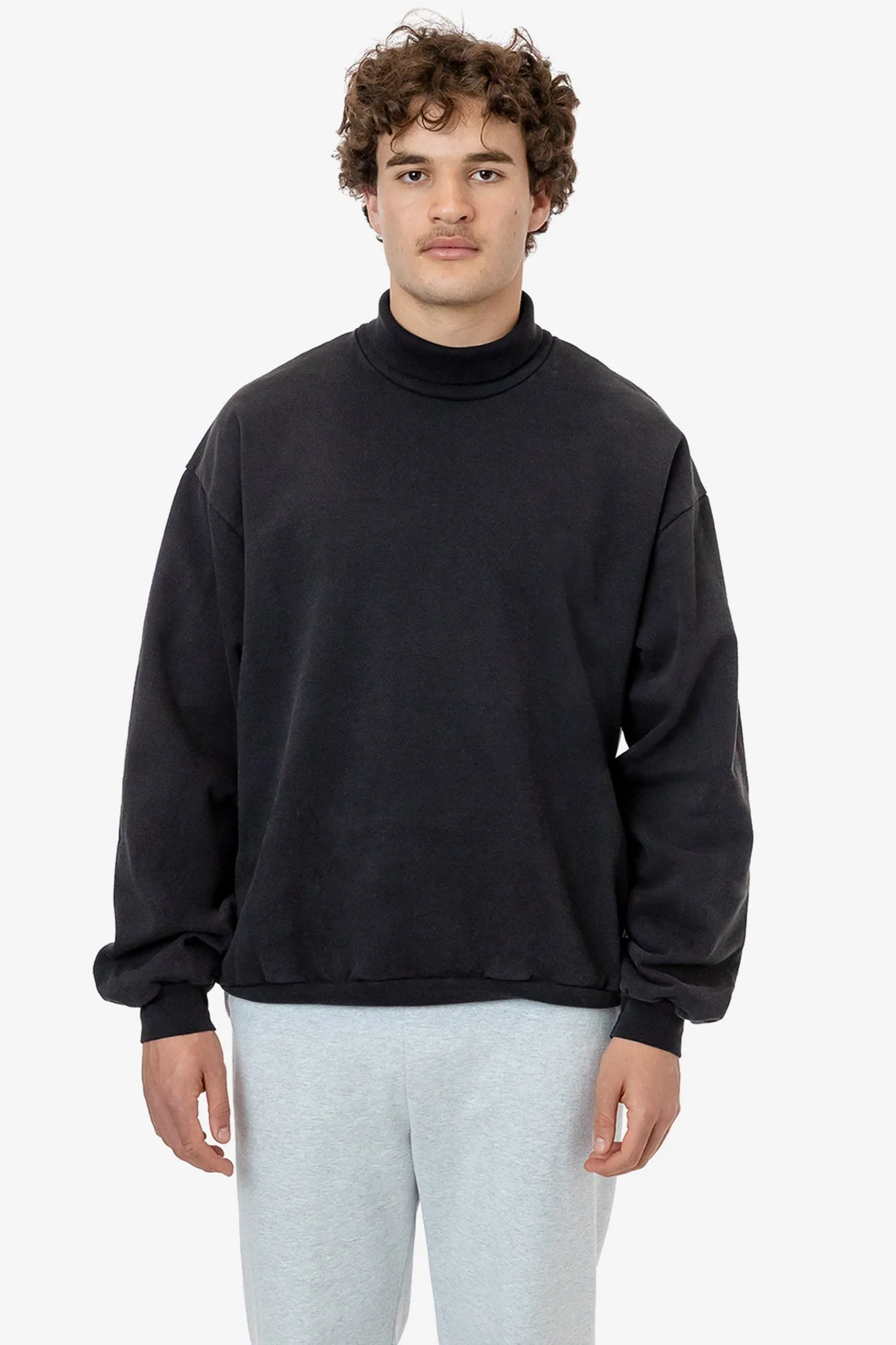 HF13 - Heavy Fleece Turtleneck (Garment Dye)