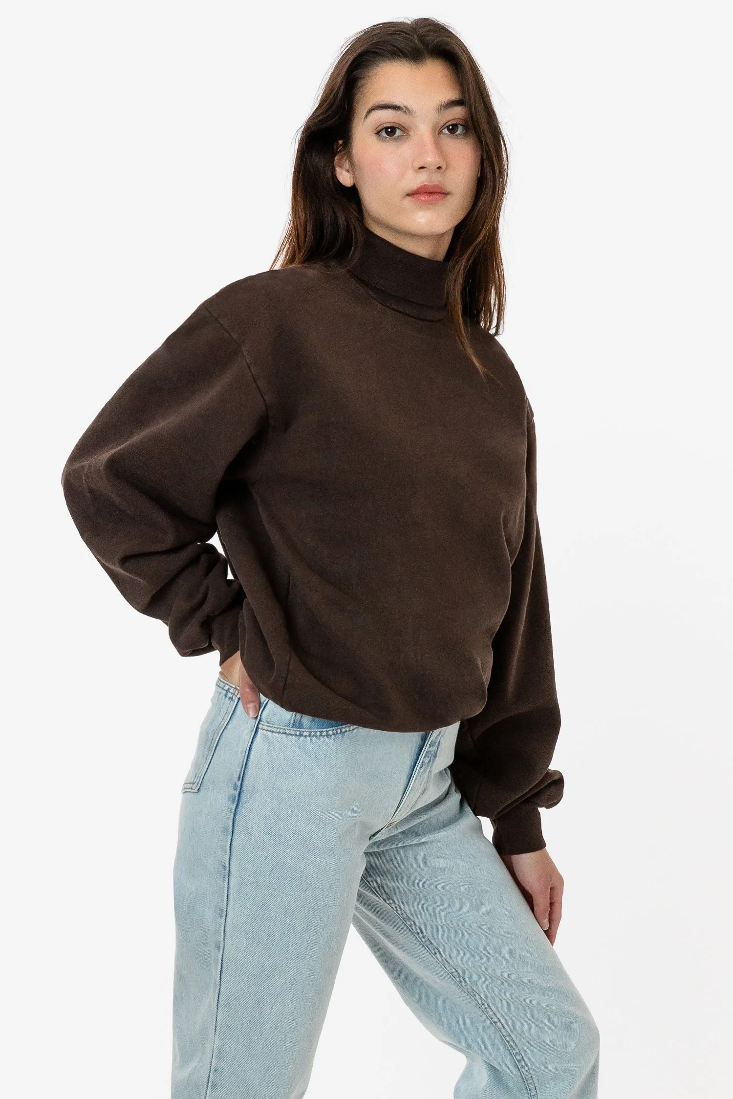 HF13 - Heavy Fleece Turtleneck (Garment Dye)