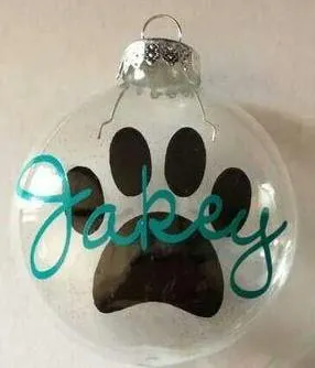 Holiday Ornament (for leggings or pet bandana)