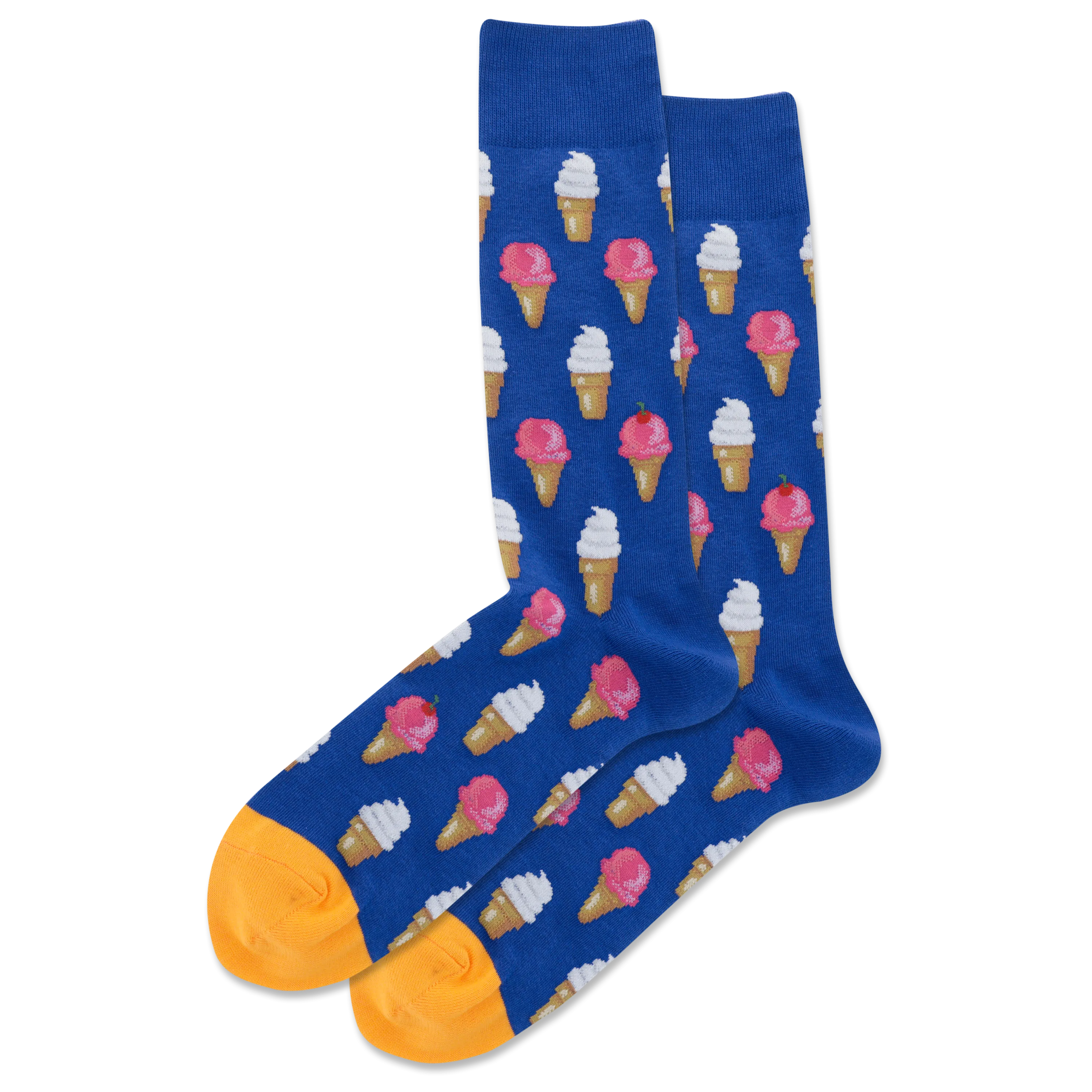 HOTSOX Men's Ice Cream Crew Socks