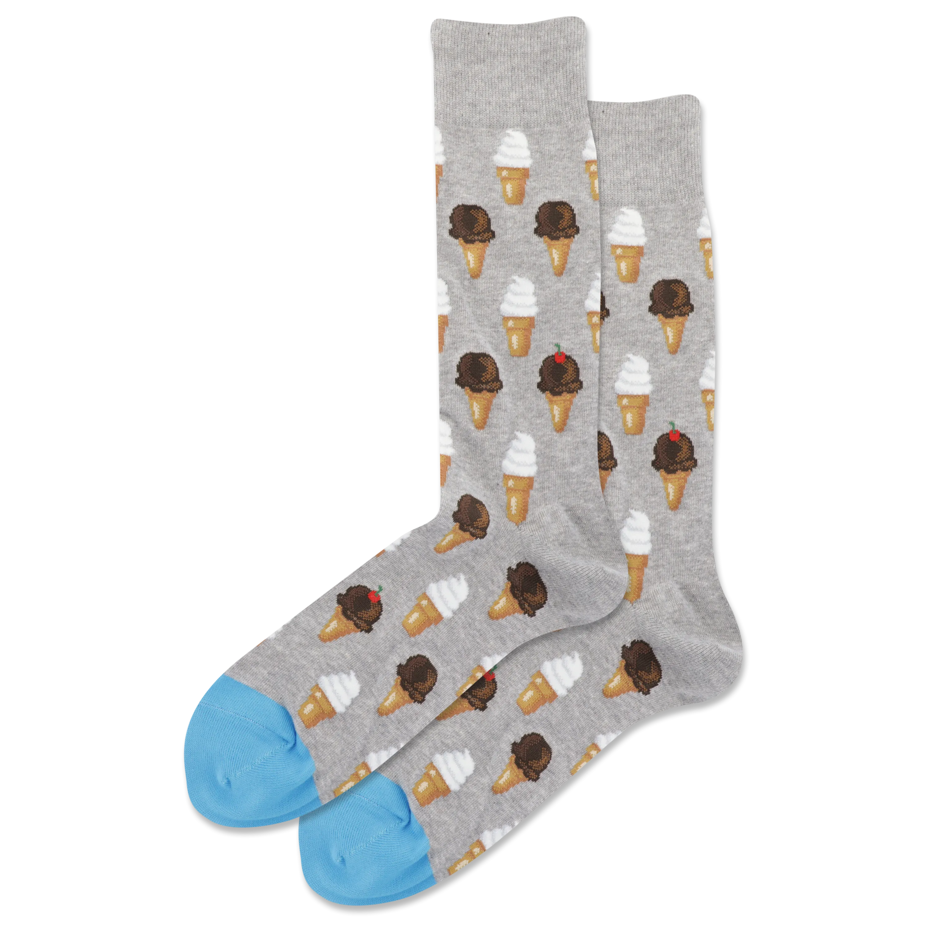 HOTSOX Men's Ice Cream Crew Socks