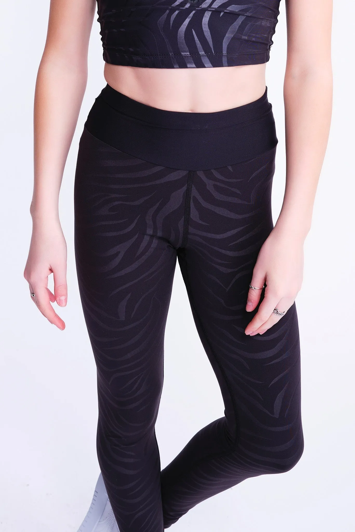 Iconic Zebra Off-Ice Leggings