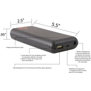 Milwaukee Leather Performance Universal Hoodie Battery Pack