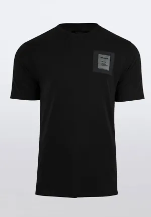 PANEL T-SHIRT BLACK