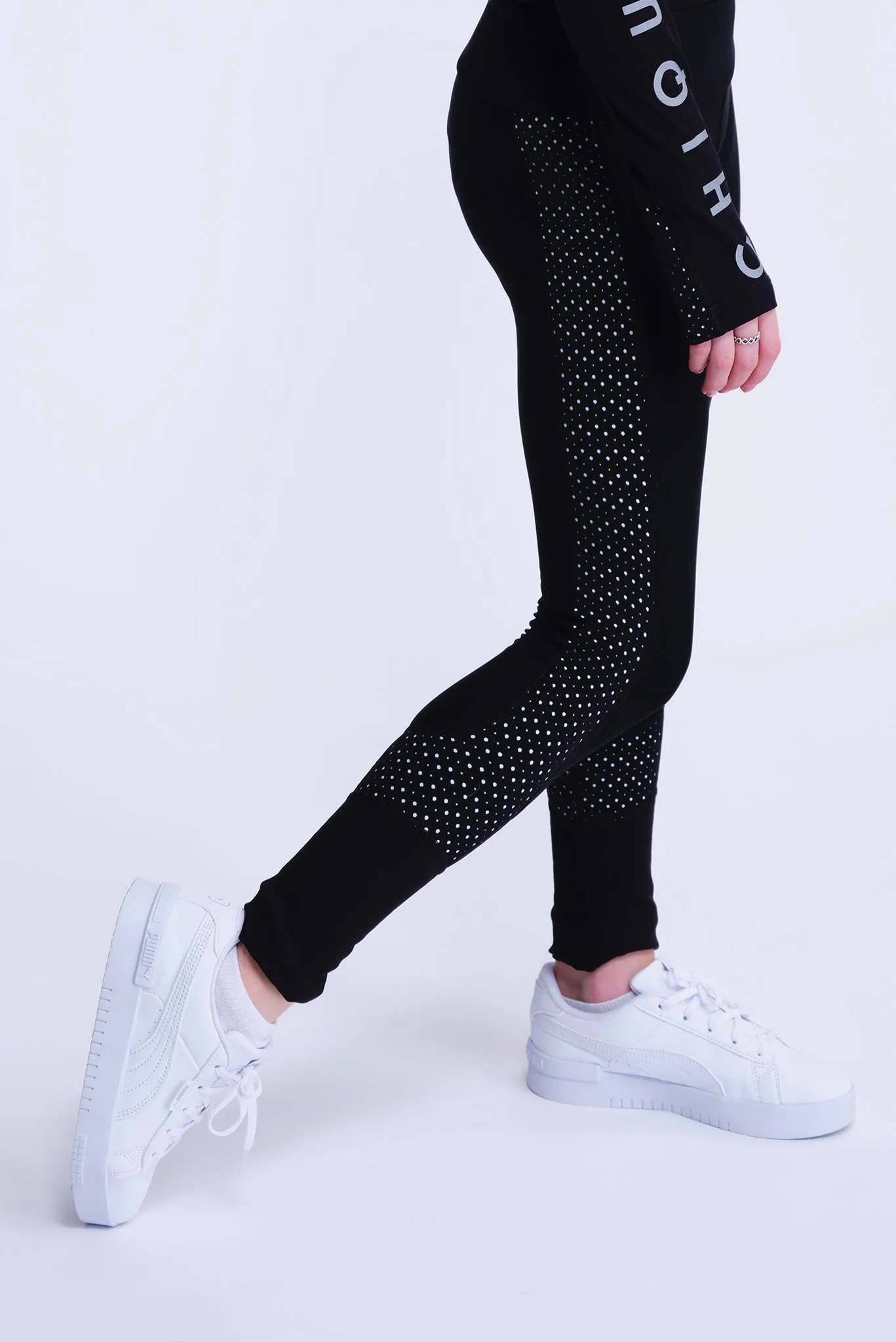 Passion Non-Slip Leggings in White