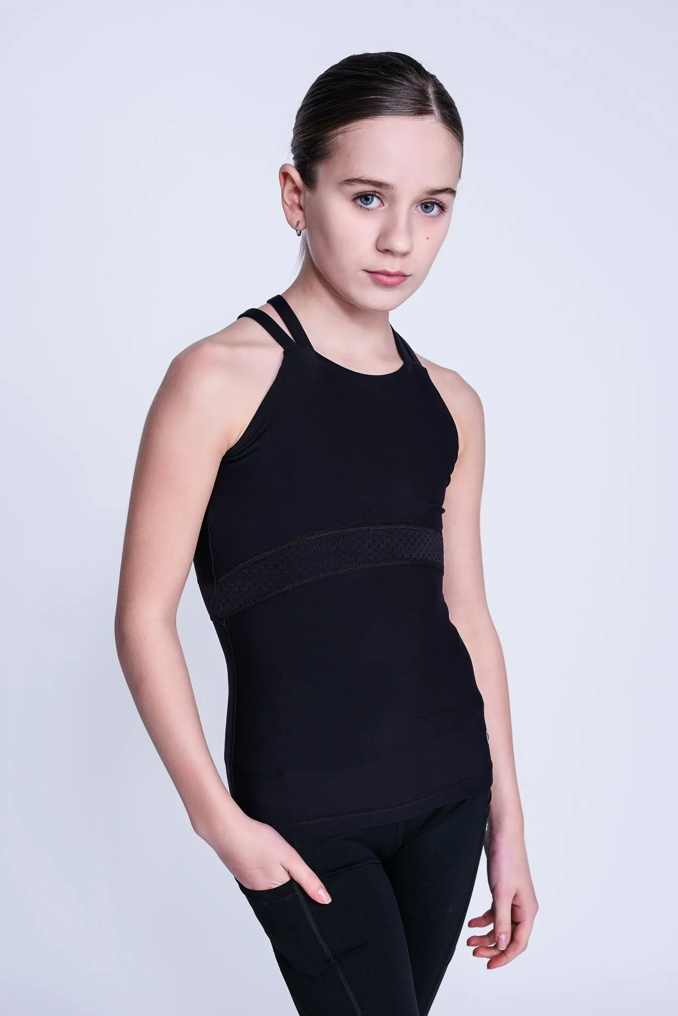 Passion Tank Top in Black