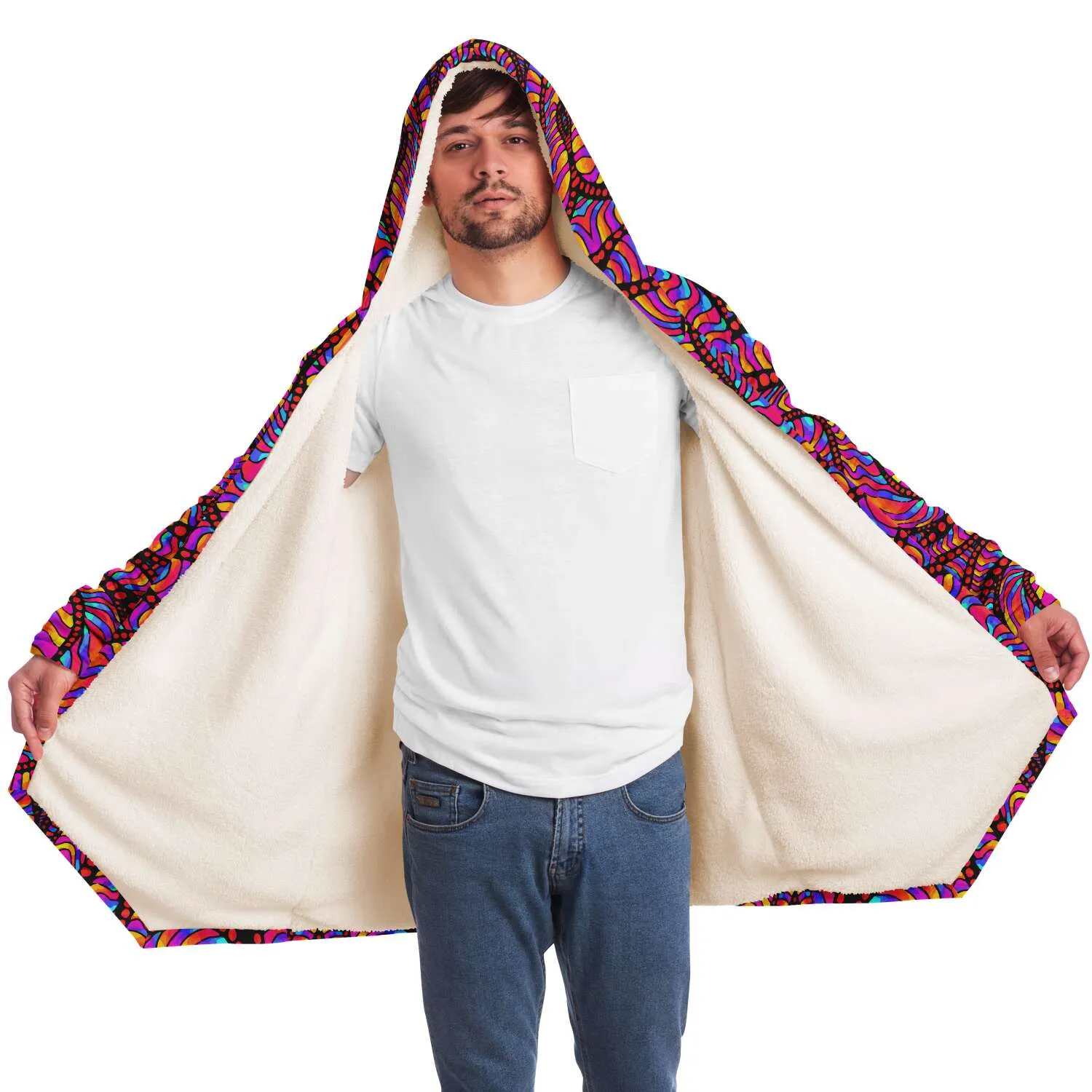 Psychic Serpent Micro Fleece Cloak