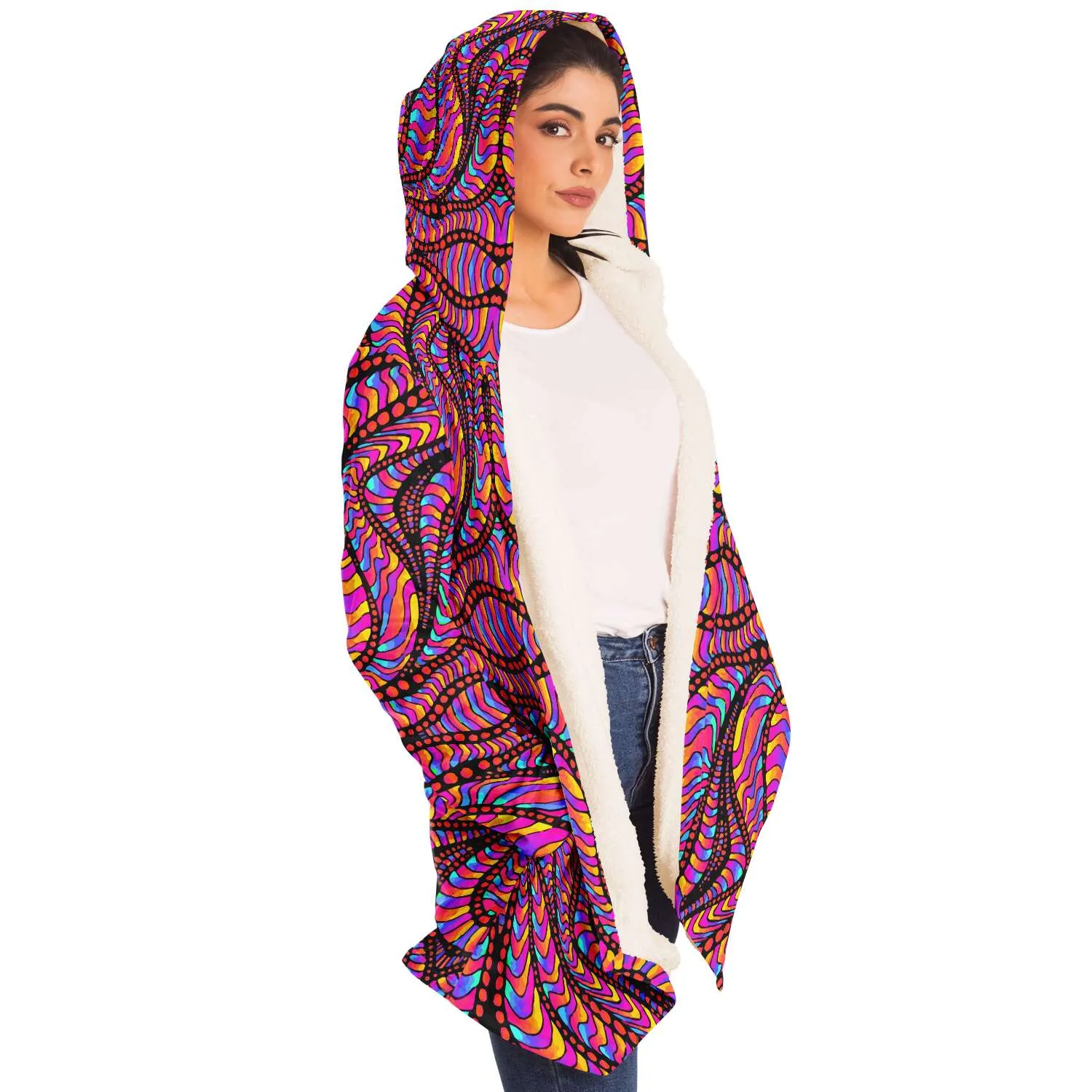 Psychic Serpent Micro Fleece Cloak