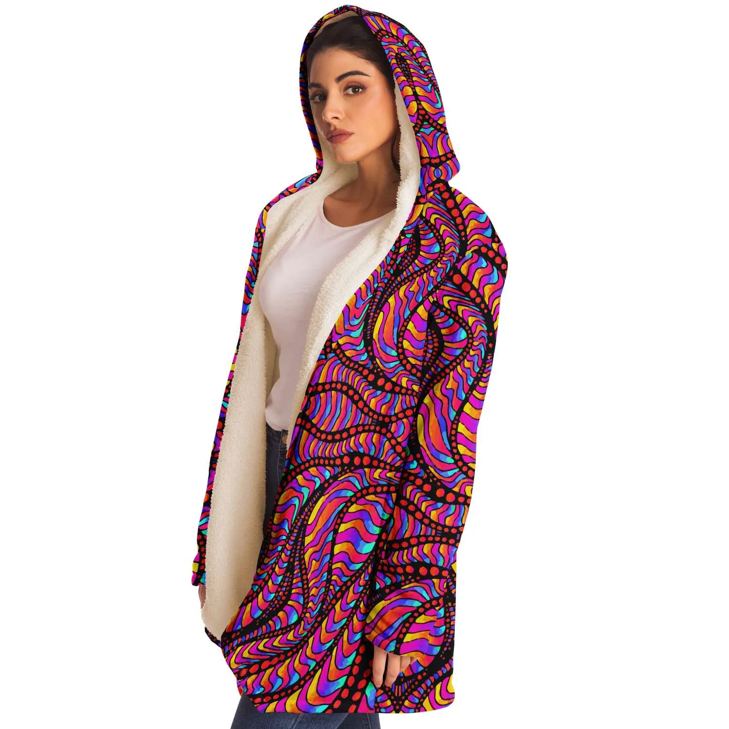 Psychic Serpent Micro Fleece Cloak