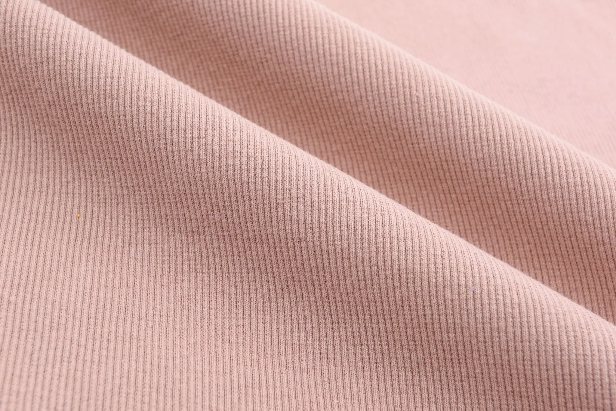 Ribbed Knitted Cotton Stretch Tubular Trim Cuffing jersey Fabric