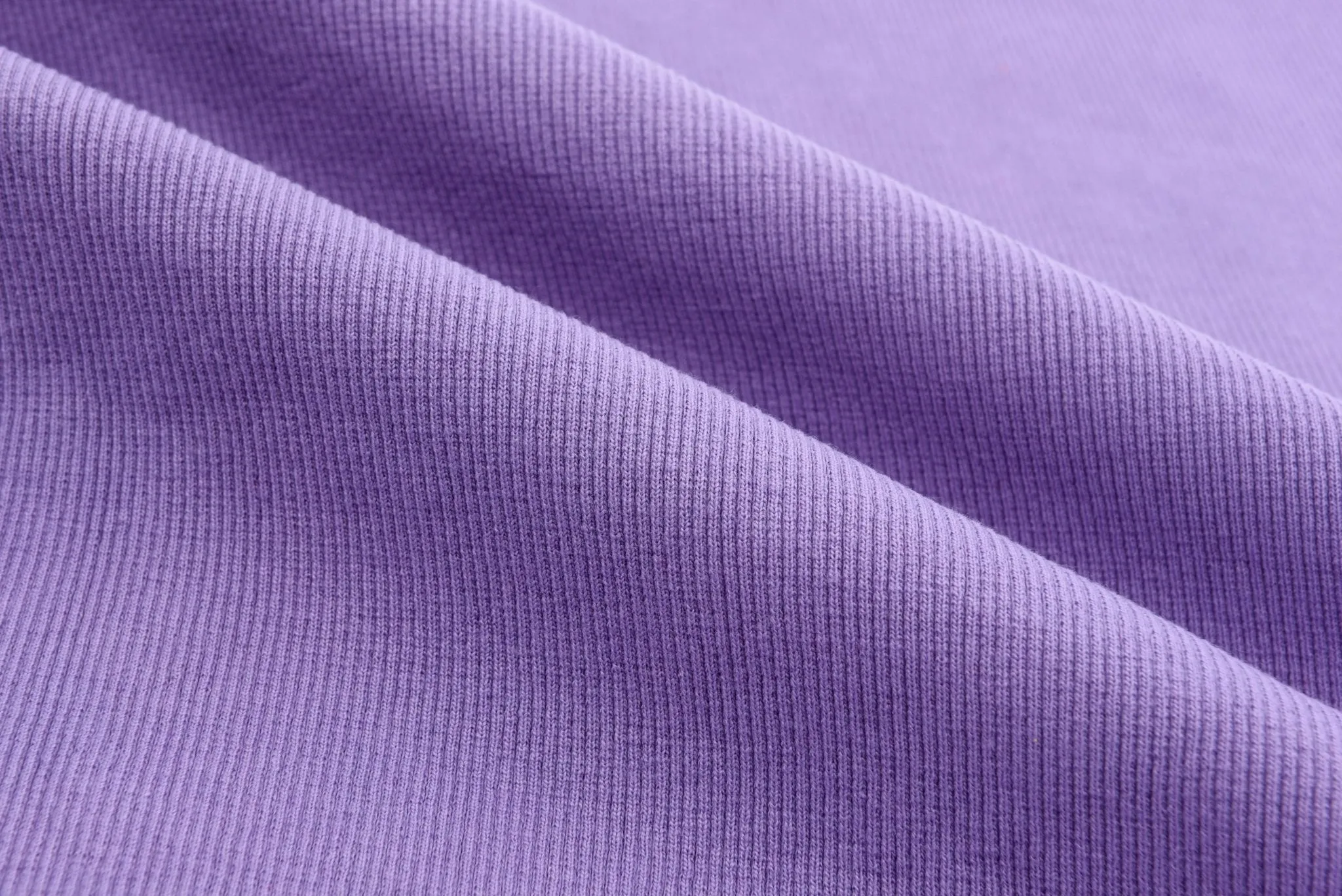 Ribbed Knitted Cotton Stretch Tubular Trim Cuffing jersey Fabric