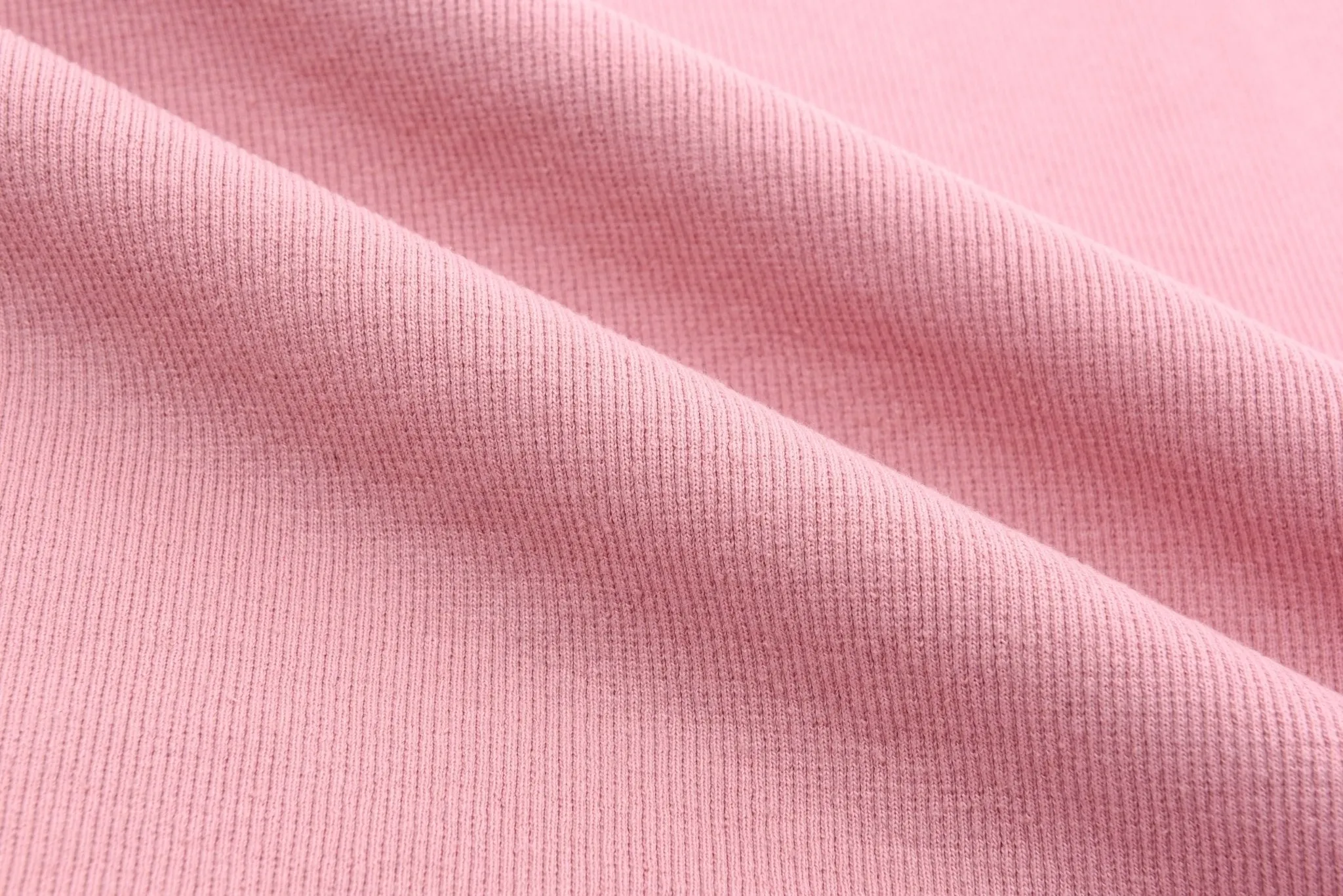 Ribbed Knitted Cotton Stretch Tubular Trim Cuffing jersey Fabric