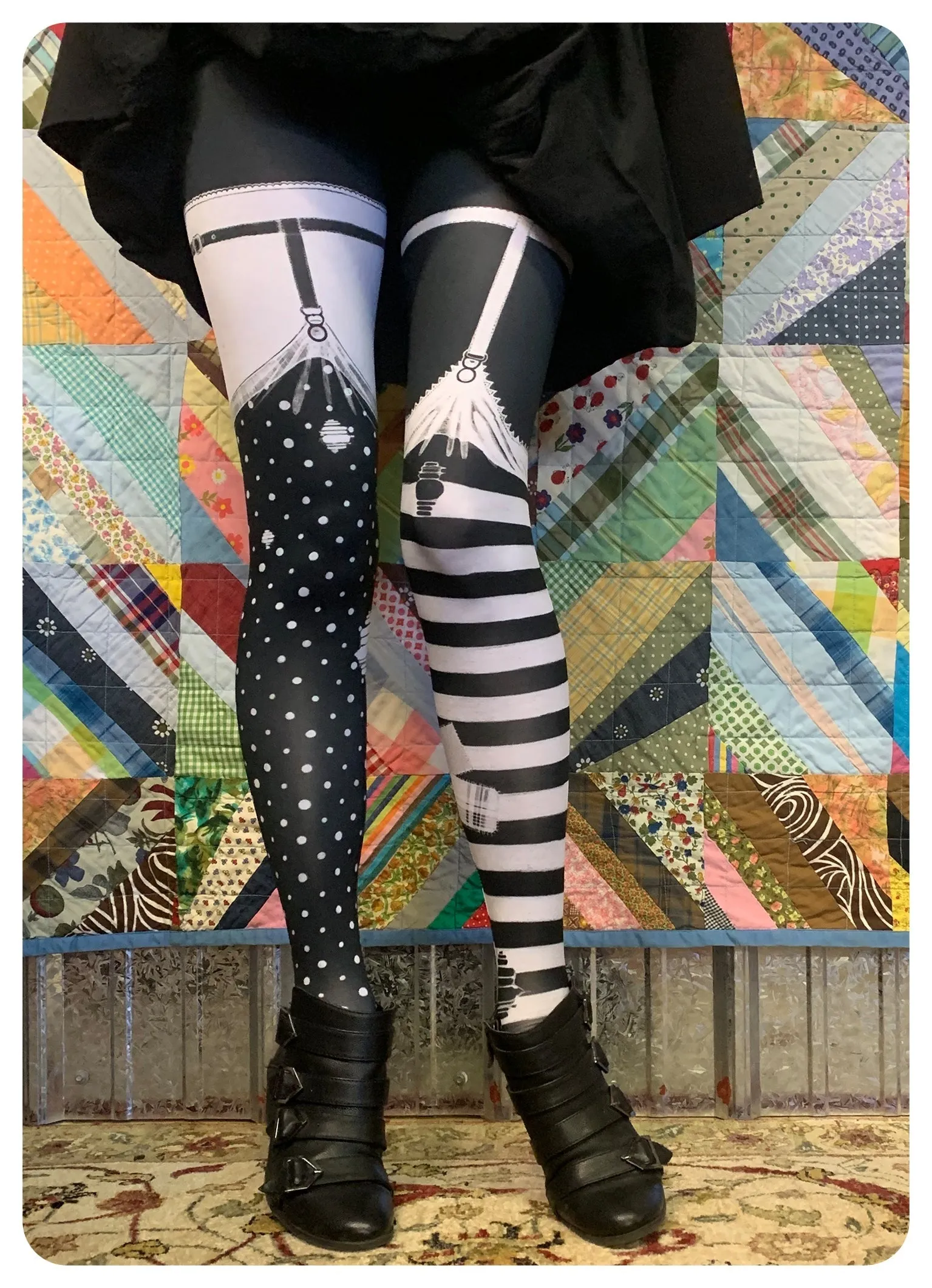 SAMPLE SALE - Pirate Pippi Leggings by fox savant