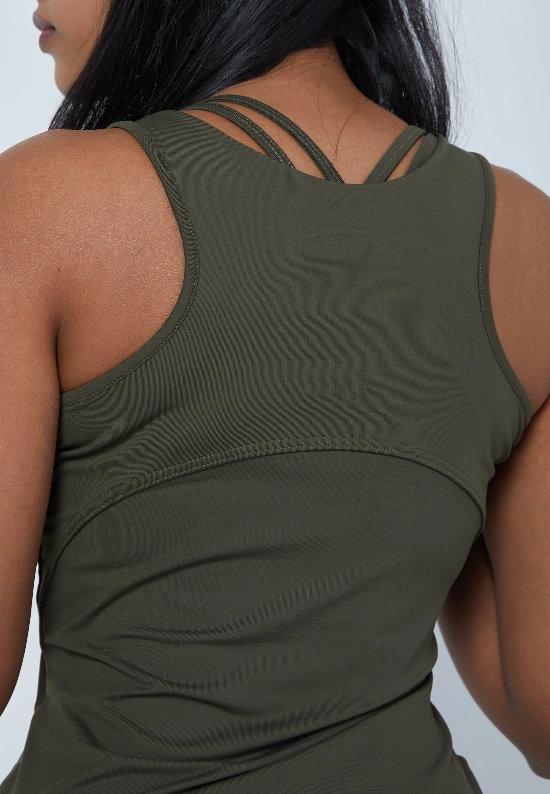 Tennis Tank Top, khaki