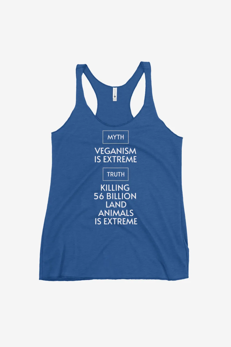 Truth About Veganism Women's Racerback Tank