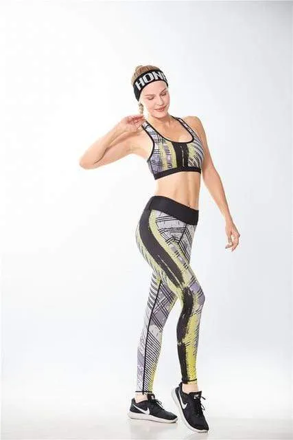 Vita Printed Gym Leggings & Top Set