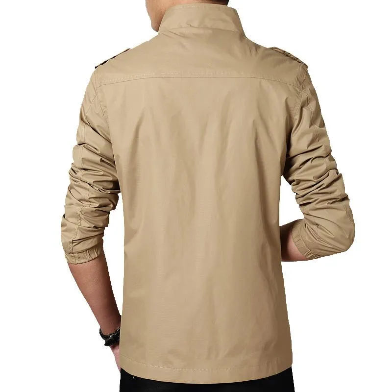 West Louis™ Designer Business-Man Windbreaker Jacket