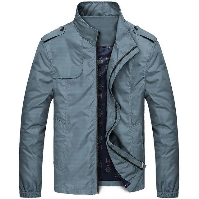 West Louis™ Designer Business-Man Windbreaker Jacket